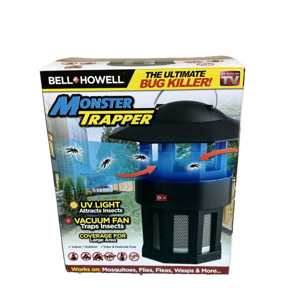 Bell+Howell Monster Trapper Safe Ultra Quite Durable Insect Trap Model: 1923